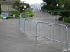 temporary fencing /crowd control retractable barrier