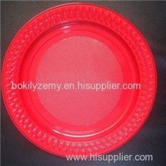 Red Plastic Plates Product Product Product