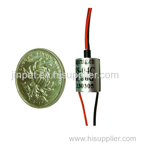 Super Miniature Slip Ring silver-plated and 1 amp per circuit display equipment.