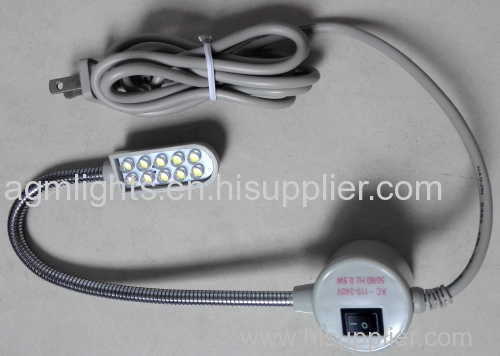 Hot-sell USA plug 10 LED light for sewing machines