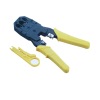 Network splice crimp tool