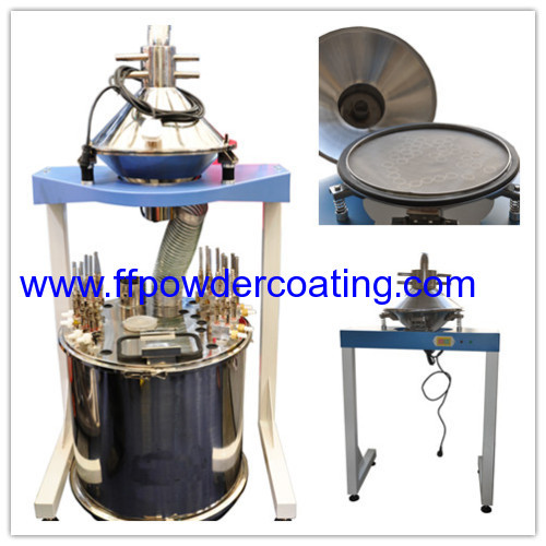 spray powder coating sieve machines