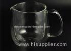 Heat Resistant BorosilicateGlass Coffee Mugs Double Wall Insulated