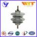 9KV Gapless Metal Oxide Surge Arrester Polymer Self - Standing with KEMA Certified