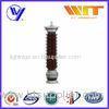 Electrical Porcelain Surge Arrester 66KV Overvoltage Protection Device