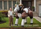 Large PVC Inflatable Products Customized Inflatable Goat Toy EN71