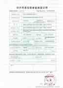 registration form for the record of foreign trade managers