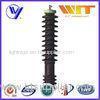 51KV 10KA Porcelain Housed Surge Arrester Transmission Line Lightning Protection