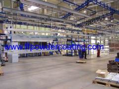 automatic power&free powder coating line