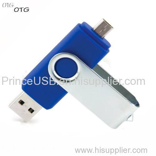 Wholesale Twister Swivel Mobile Phone 4GB USB3.0 Flash Drive Android Smartphone Mini OTG USB Flash Disk Best Promotional