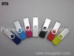 Wholesale Twister Swivel Mobile Phone 4GB USB3.0 Flash Drive Android Smartphone Mini OTG USB Flash Disk Best Promotional