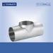 Sanitary fittings short equal pulled tee Polished for food grade 3A Standard