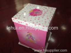 pink cupcake box display PAPER FOOD PACKAGING