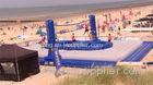 Customized Inflatable Volleyball Court Huge Fireproof For Beach Sports