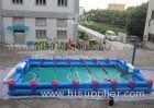 Outdoor Inflatable Sports Games Durable 0.9mm PVC Tarpaulin Inflatable Football Pitch