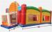 Kids Colorful Ultimate Sports Arena Inflatable 0.55mm PVC Tarpaulin 12m x 5.5m x 4.3m