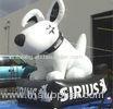 Event Decoration Sirius Dog Inflatable White Lead Free DigitalPrinting