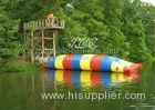 Amusement Inflatable Water Toys Water Trampoline With Blob EN71