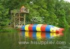 Amusement Inflatable Water Toys Water Trampoline With Blob EN71