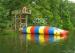 Amusement Inflatable Water Toys Water Trampoline With Blob EN71