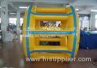 Rolling Inflatable Water Wheel Yellow Commercial Grade 32oz PVC Tarpaulin