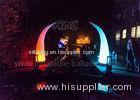 4m Ivory Shaped Inflatable Cone RC LED Lighted Design For Decoration