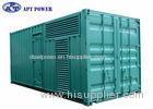 Quiet 1100kVA Cummins Diesel Generator Fuel Consumption Low Noise