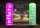 Colored Inflatable Pillar 2m Printing Inflatable Column With RC LED Inside