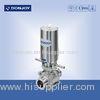 SS 3pcs Sanitary Ball Valve with optional position feedback