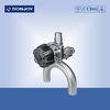 316 L SS Clamp U - B Tee stainless steel valve with Plastic Handwheel