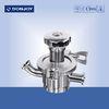 Manual Tank Bottom Sanitary Diaphragm Valve for fluid control