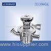 Manual Tank Bottom Sanitary Diaphragm Valve for fluid control