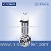 FDA Stainless steel sanitary grade butterfly valves for fluid control