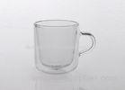 Thermostable Double Wall Borosilicate Glass Drinkware With 200ml