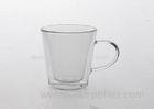Pyrex Double Wall Glass CoffeeMugs Borosilicate Drinking Glasses