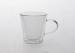 Pyrex Double Wall Glass CoffeeMugs Borosilicate Drinking Glasses