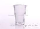 Borosicate Clear Double Layer Glass Tea Cup 360 ML Large Capacity
