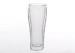 Fancy Tall Beer Double Wall Borosilicate Glass Chemical Resistance