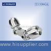 SS316L sanitary multiport Sanitary Diaphragm Valve for controlling flow