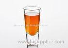 Coloured Spirit Tall Shot Glass Machine Pressed / Beer Mug Shot Glasses