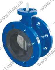 CENTER LINE DOUBLE FLANGED BUTTERFLY VALVE