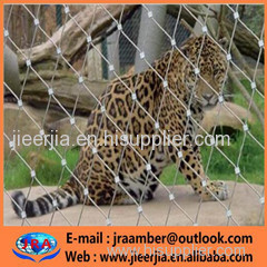 Zoo Mesh /balustrade mesh/Bird netting Zoo fencing AISI 304/316 Flexible Stainless Steel Wire Rope
