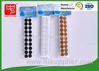 Custom small packing self adhesive hook and loop Sticky Velcro Dots for supermarket