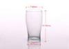 562ml Juice Water Glass Tumbler Machine Blown With Anti Thermal