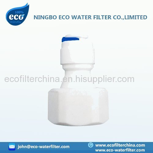 water plastic push fitting