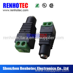 9v 12v straight female rca DC power terminal