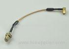 Micro RF Cable F Female To MCX Female RG 316 Coaxial Cable With Ferrite Core