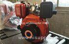 8.2kw Single Cylinder Diesel Engine Anticlockwise Face To Output Axle Rotation Direction