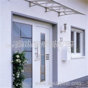 Fashionable Rain Used Awnings With Clear Acrylic Sheet