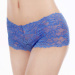 Fancy transparent lace boyshort panties